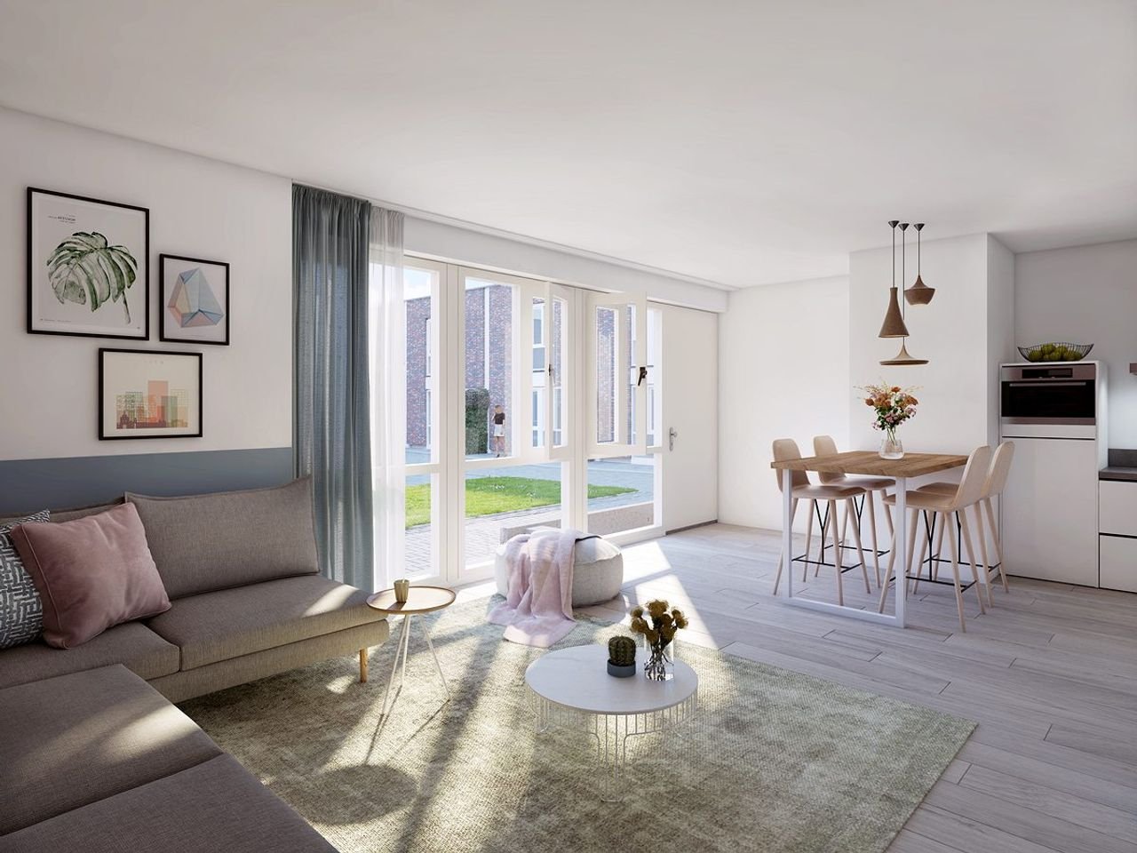 Stadswoning in Vormenrijk met eigen parking - Afbeelding 3