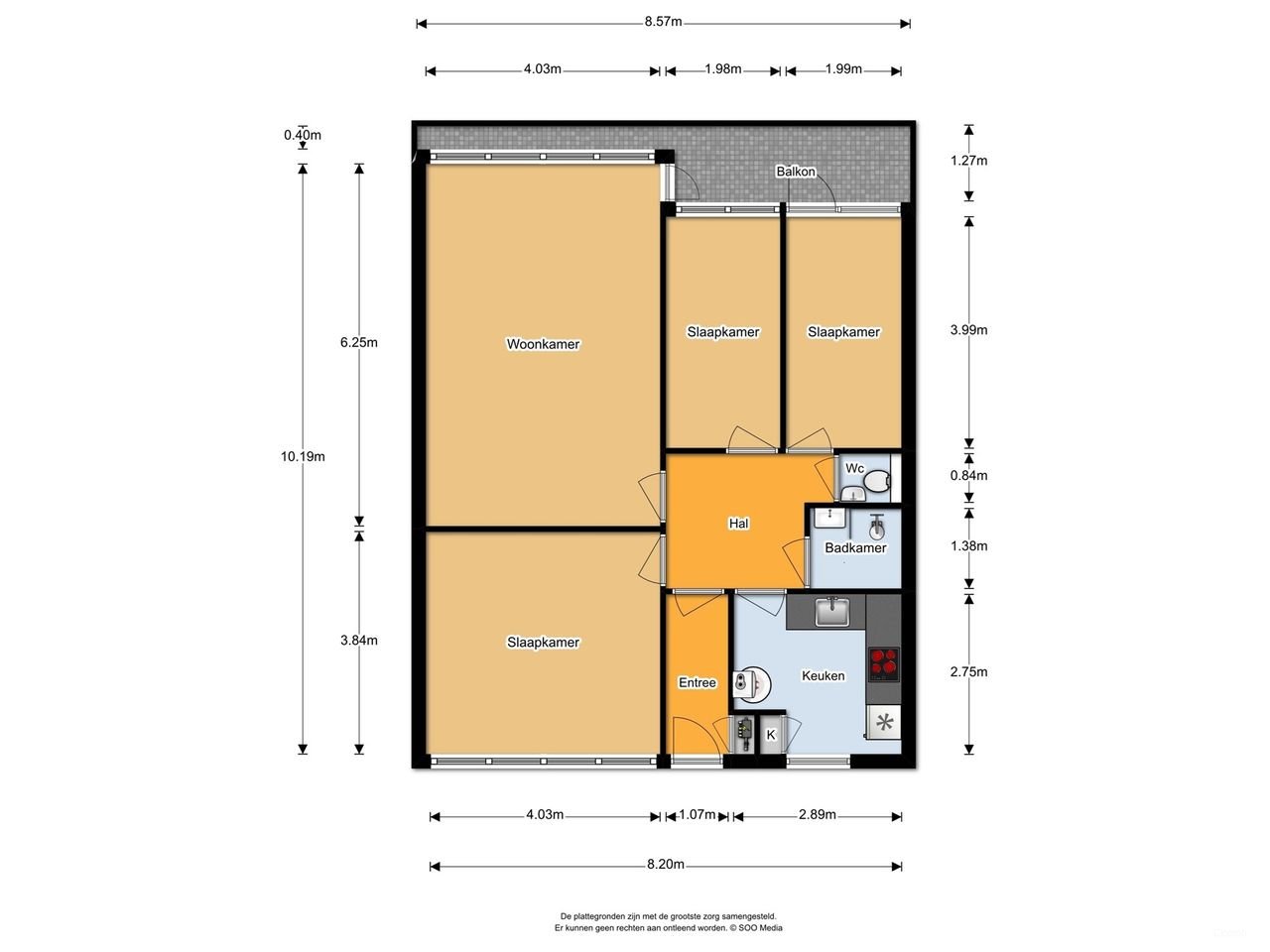 Gerenoveerd 4-kamerappartement met label A - Afbeelding 20