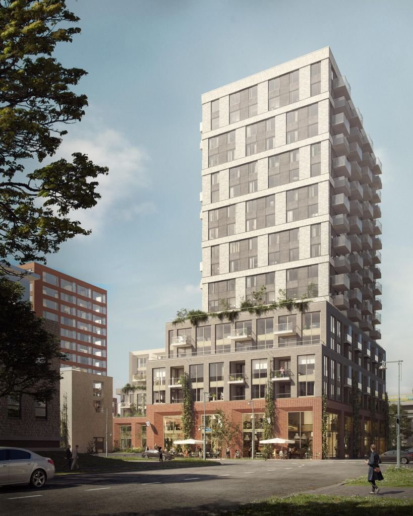 Wonen op de 13e etage met stadsuitzicht - Afbeelding 1