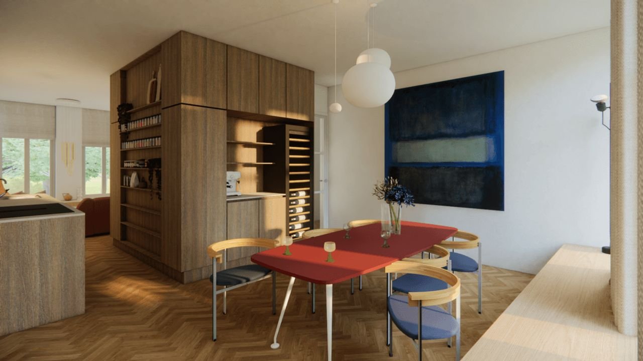 Benedenhuis van 124 m² met tuin op Rapenburg - Afbeelding 3