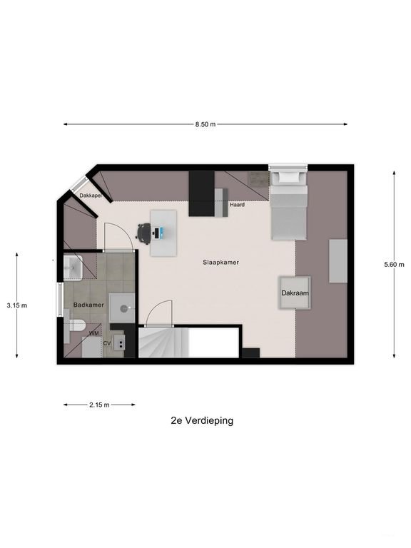 Monumentaal hoekhuis met vier slaapkamers - Afbeelding 36
