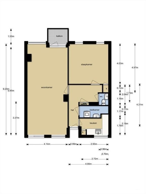 Licht appartement Oog in Al met lift - Afbeelding 13