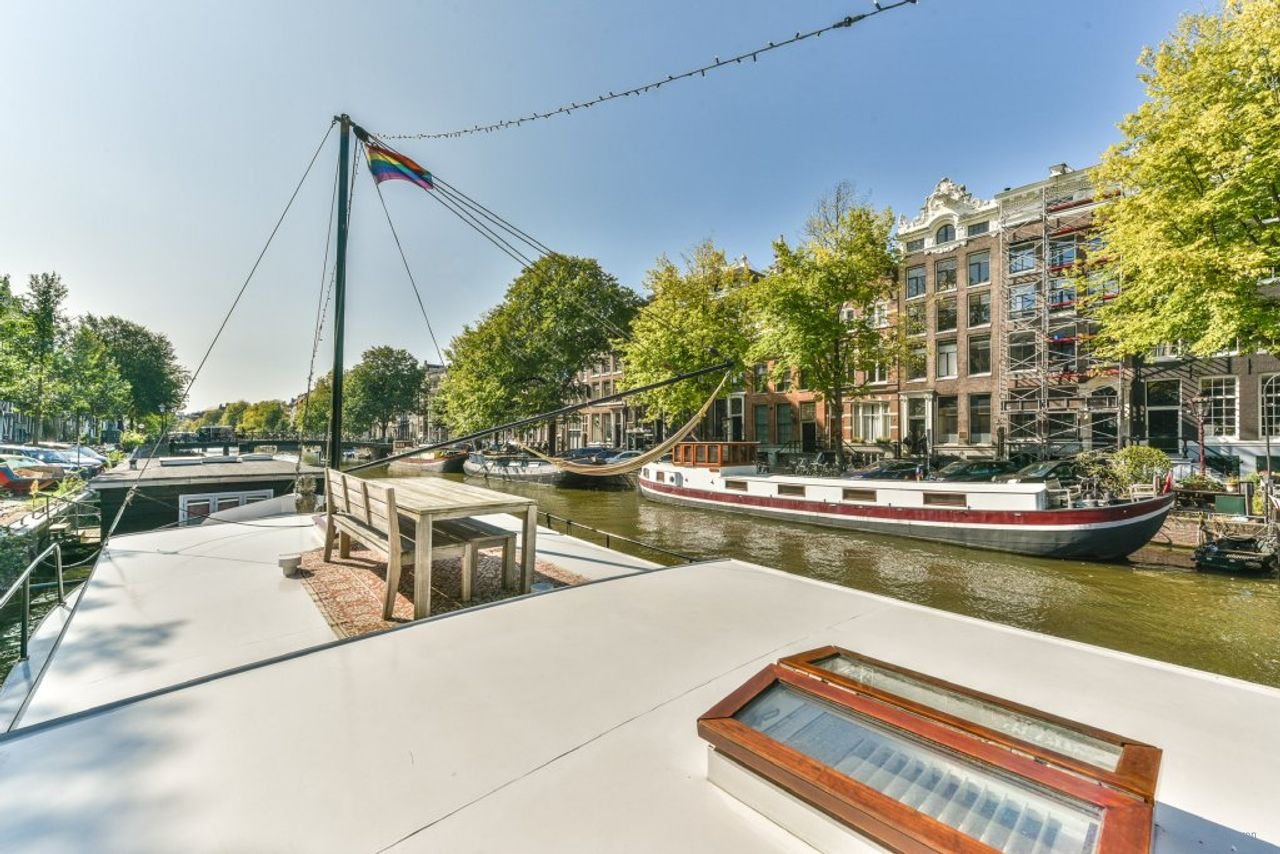 Woonboot (127m²) aan de Singel - Afbeelding 23