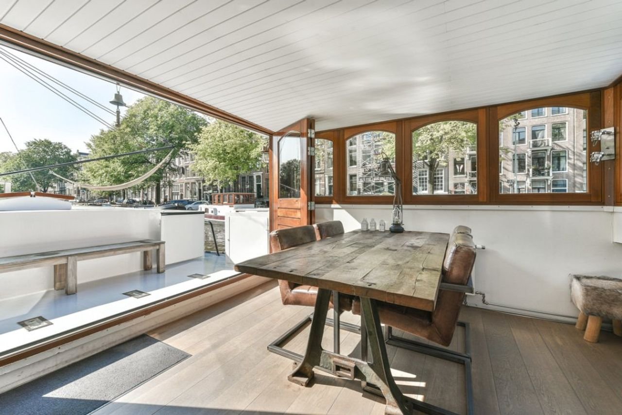 Woonboot (127m²) aan de Singel - Afbeelding 21
