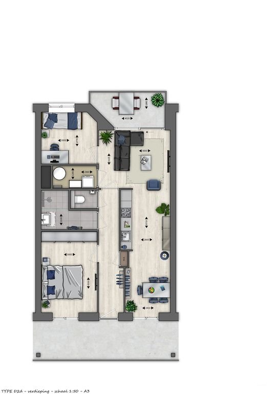 Modern 3-kamerappartement in groen Nuenen - Afbeelding 9