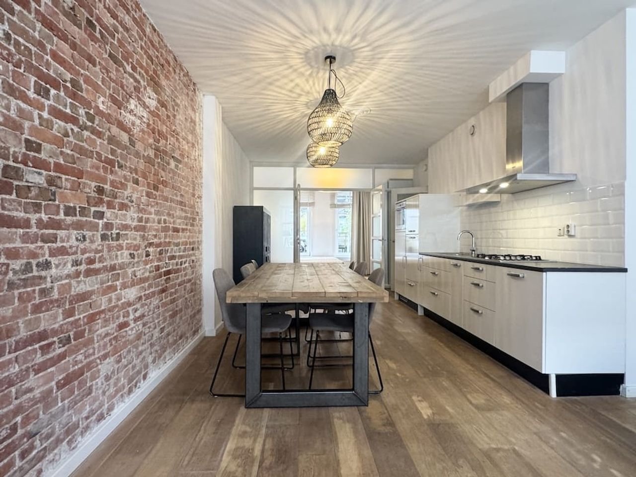 Begane grond met tuin aan de Albert Cuyp - Afbeelding 1