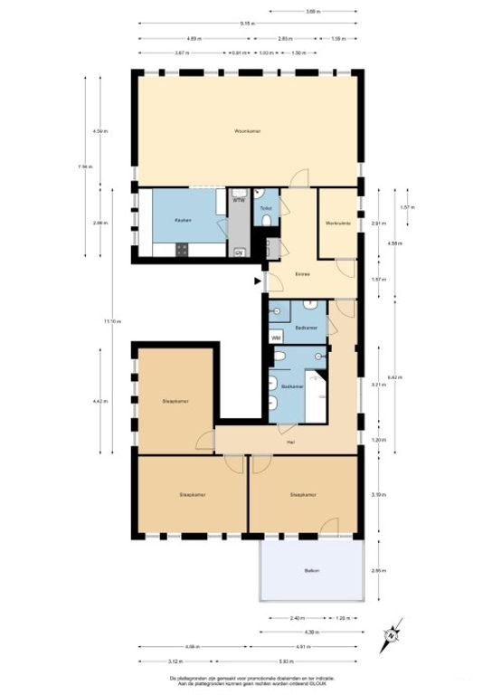 Modern 5-kamer appartement in oude school - Afbeelding 36