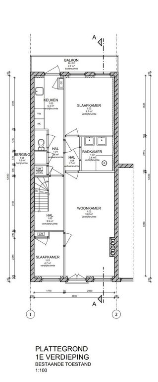Licht 3-kamer appartement in Oost - Afbeelding 18