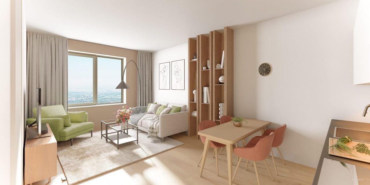 Licht 3-kamerappartement bij Sloterdijk - Afbeelding 3