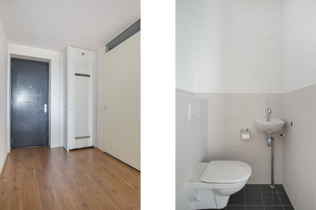 Wonen in Reitdiep: balkon op west en parking - Afbeelding 8