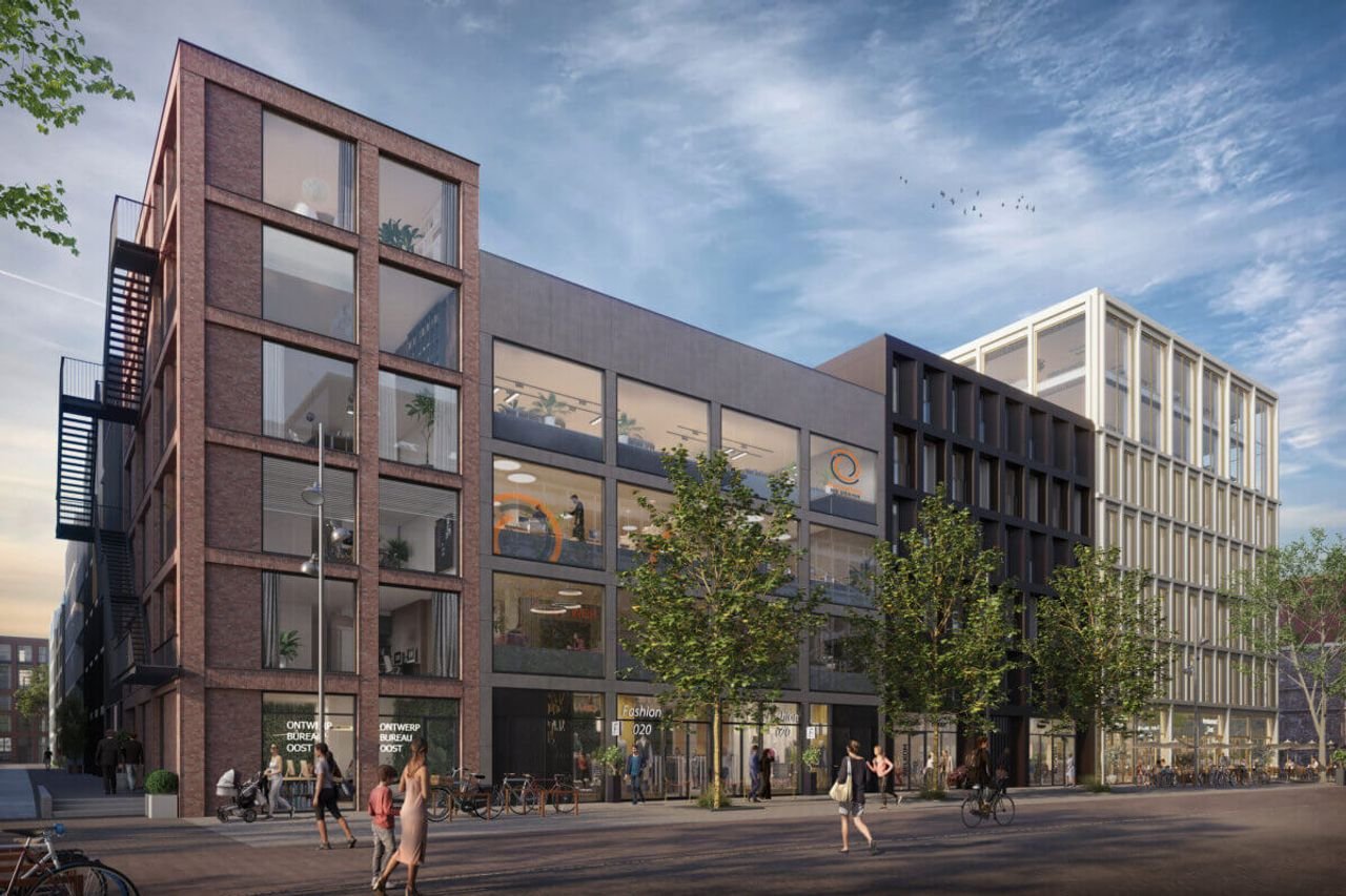 Nieuwbouw op Oostenburg met buitenruimte - Afbeelding 1