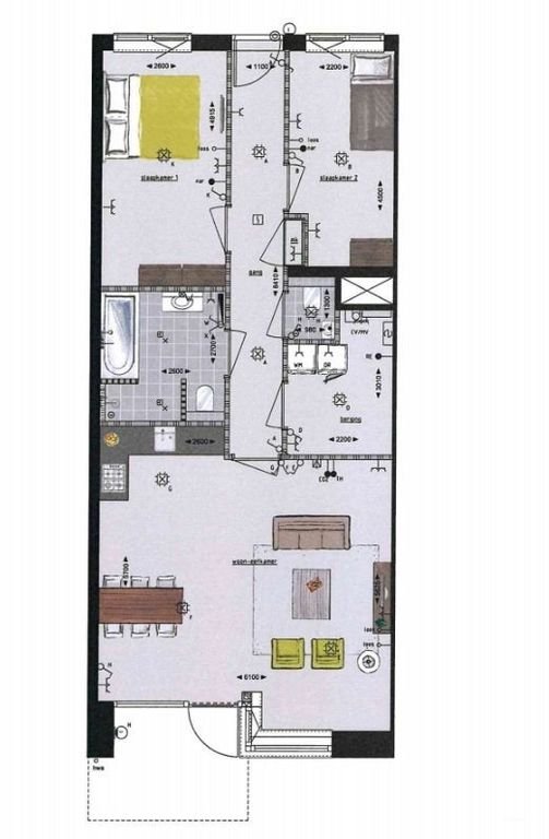 3-kamer appartement met balkon in Tuinzigt - Afbeelding 10