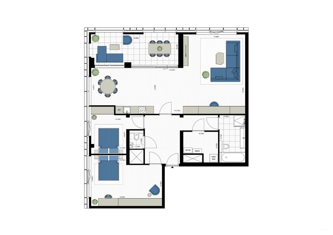 Penthouse op 31 hoog naast Philips Stadion - Afbeelding 18