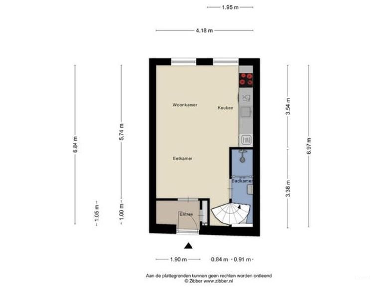 Gasloze maisonnette met eigen parking - Afbeelding 21