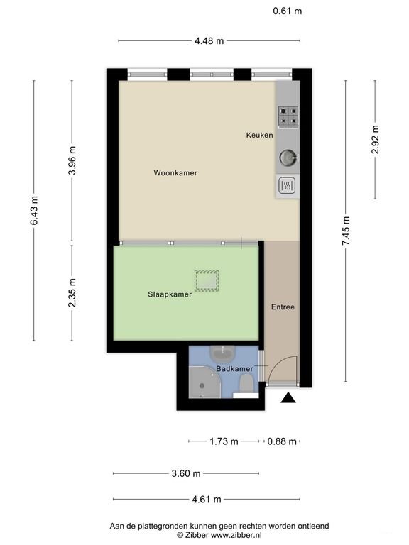 Fijn 2-kamer appartement in hartje Steenbergen - Afbeelding 12