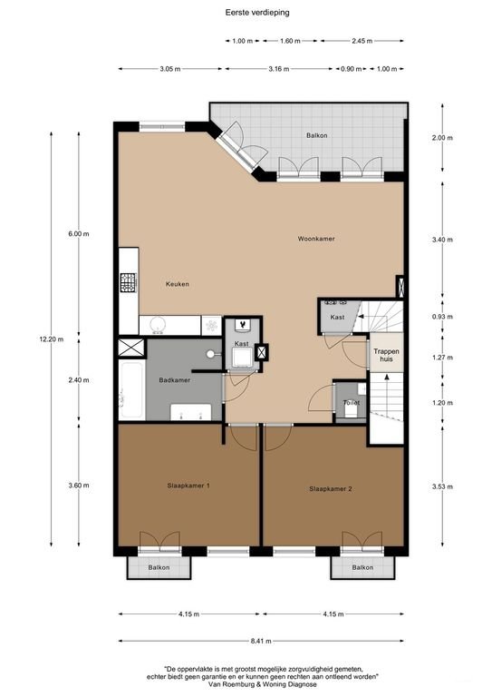 Licht appartement (90m²) met terras in Oud-Zuid - Afbeelding 16