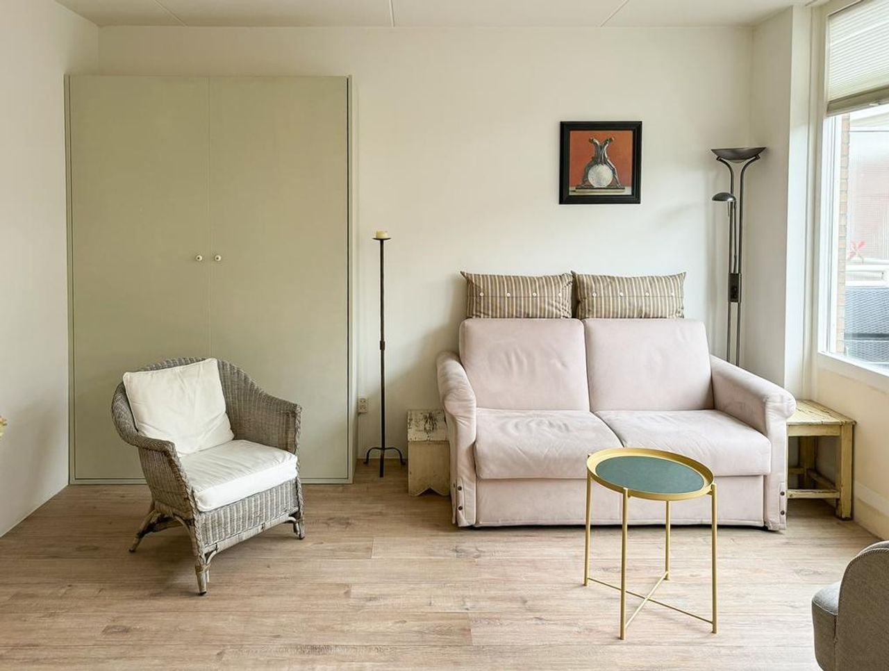 Zonnige studio in de Jordaan met twee balkons - Afbeelding 10