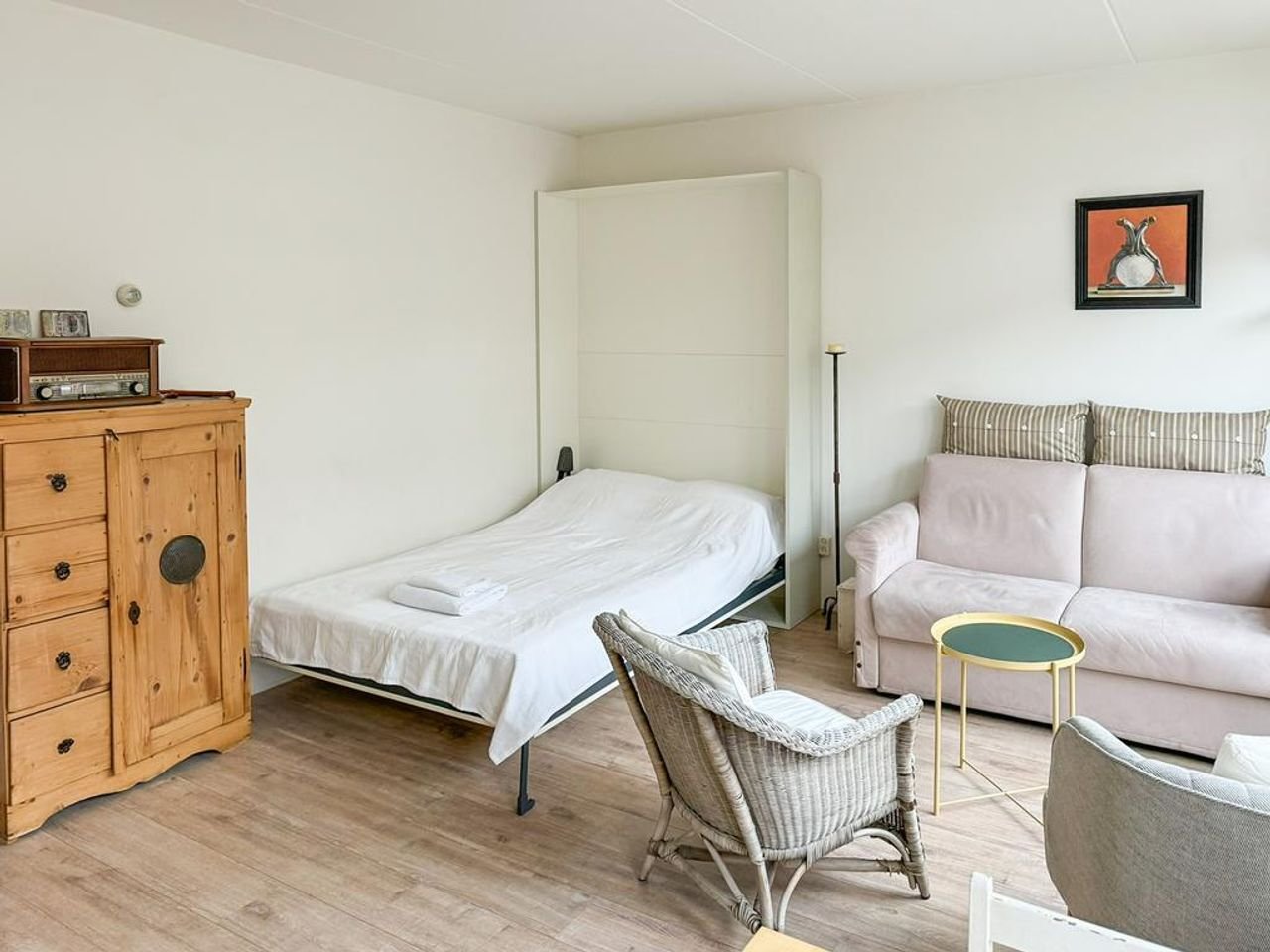 Zonnige studio in de Jordaan met twee balkons - Afbeelding 6