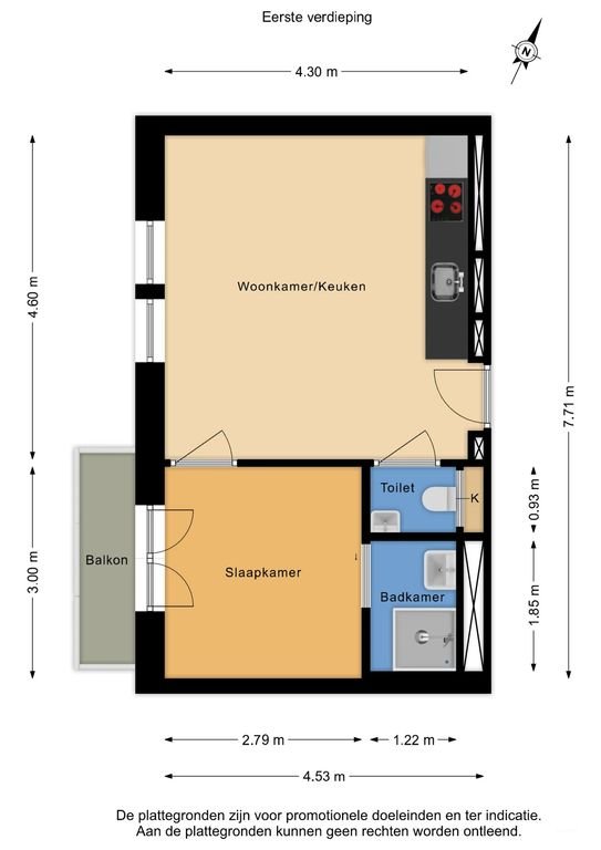 Gemeubileerde shortstay in hartje Nijmegen - Afbeelding 17