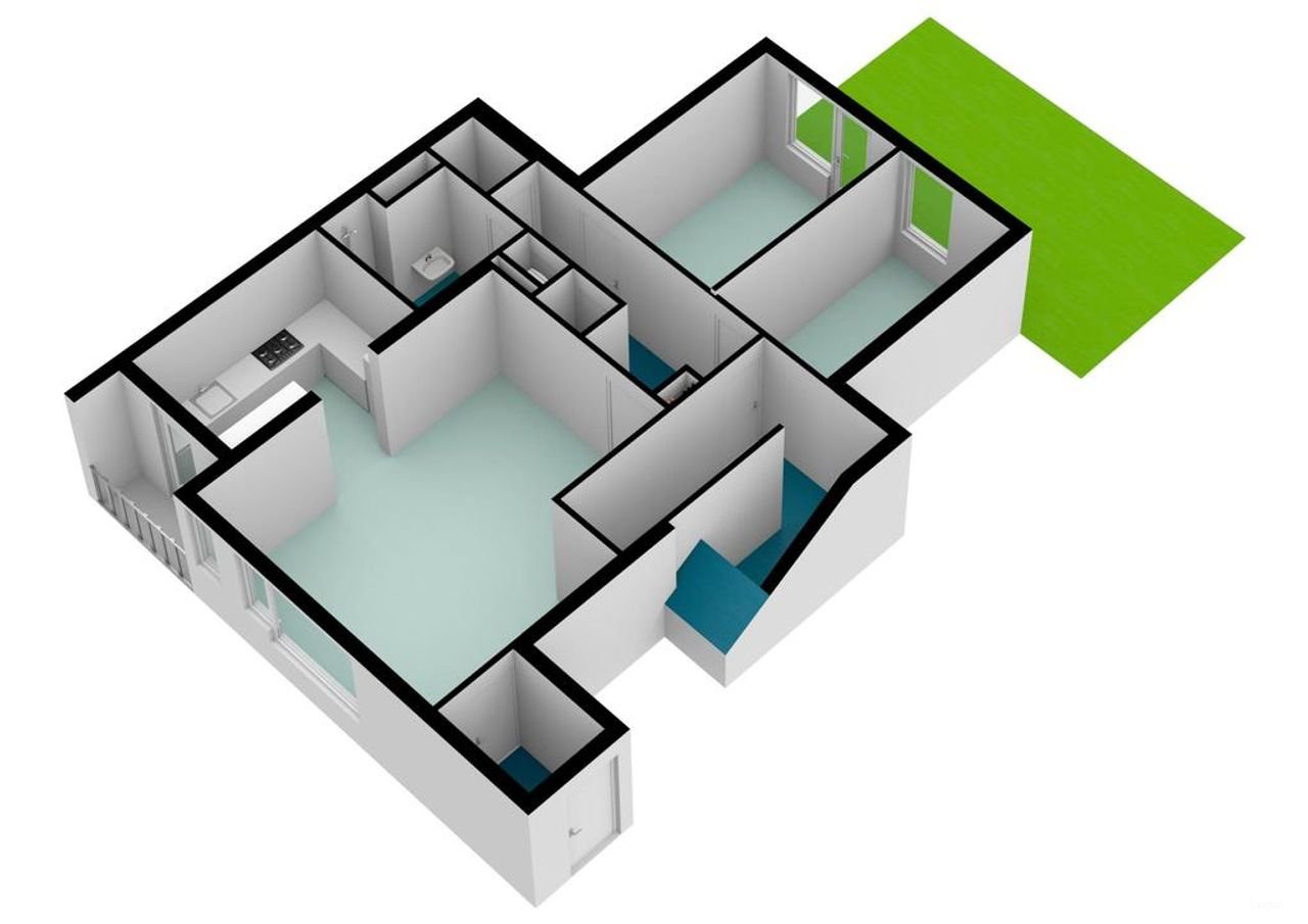 Modern appartement met 30m² tuin in Oost - Afbeelding 39
