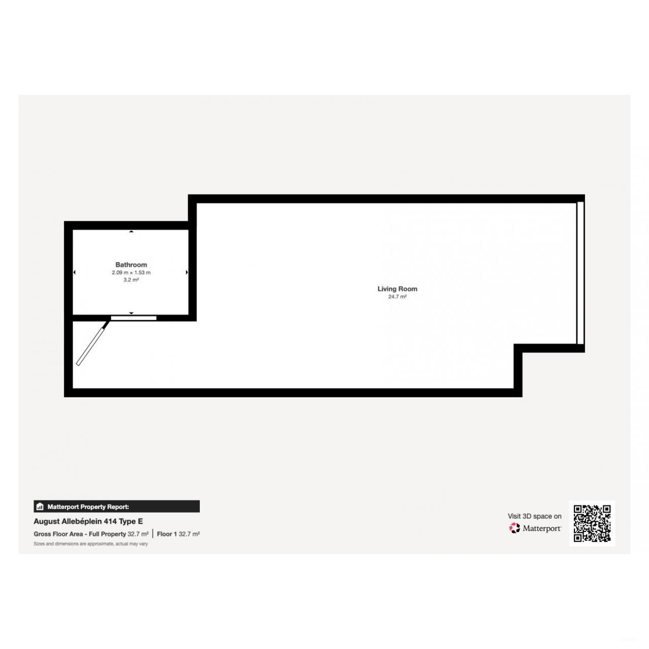 Moderne studio van 28m² in Nieuw-West - Afbeelding 22