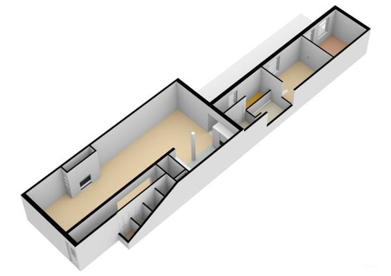 Speels ingedeelde woning met patio - Afbeelding 11