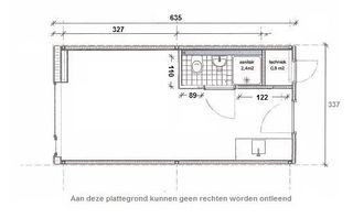 Studio met huurtoeslag vlakbij BUAS - Afbeelding 11