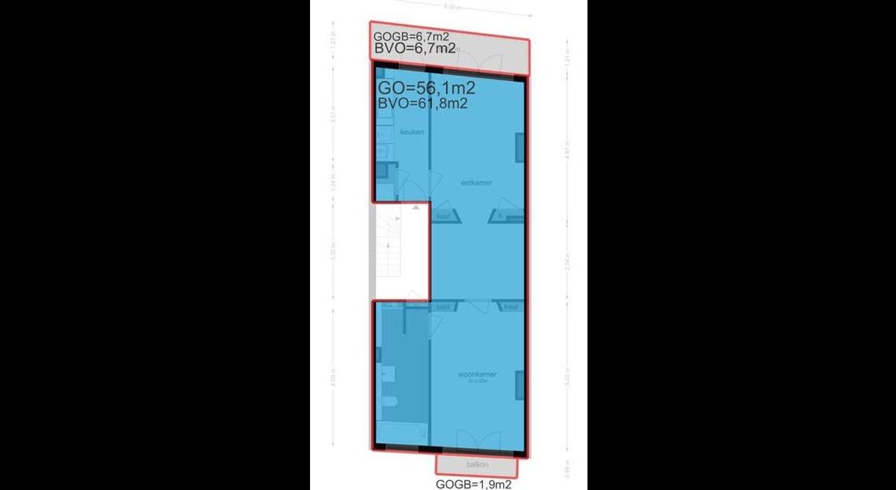 Appartement met balkon in de rustige Pijp - Afbeelding 26