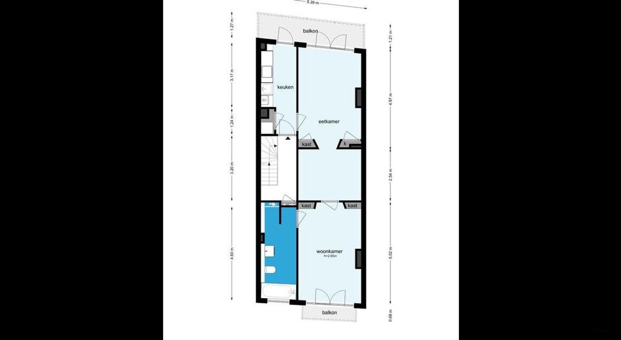 Appartement met balkon in de rustige Pijp - Afbeelding 23