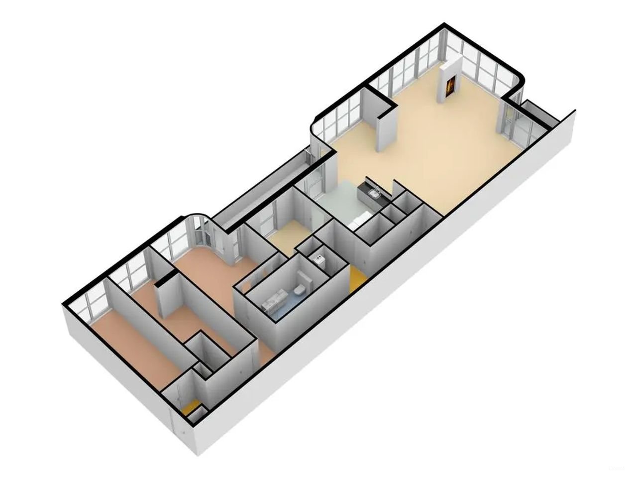 Riant appartement (187 m²) bij het Griftpark - Afbeelding 24