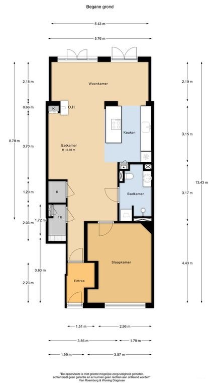 Benedenwoning met riante tuin in De Baarsjes - Afbeelding 20