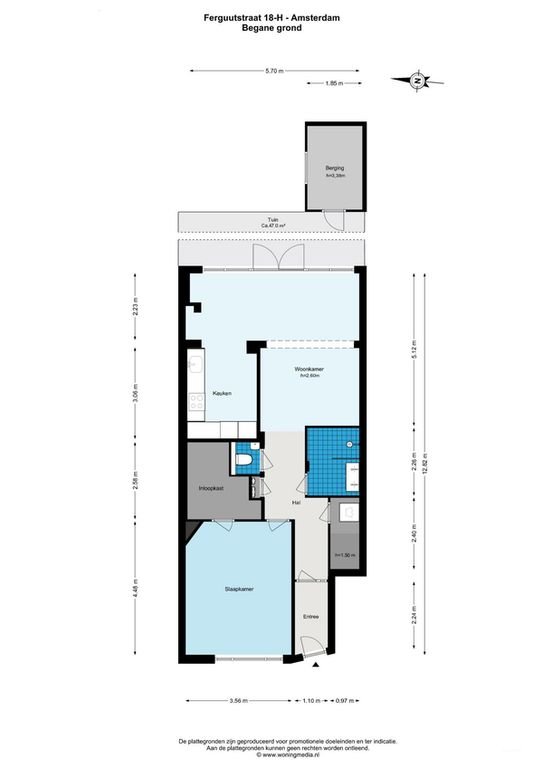 Ground floor apartment with garden and A+++ energy label - Image 24