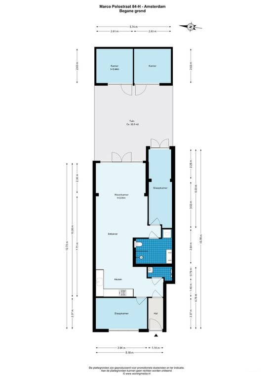 Ground floor apartment (90m²) with garden and A+++ energy label - Image 29