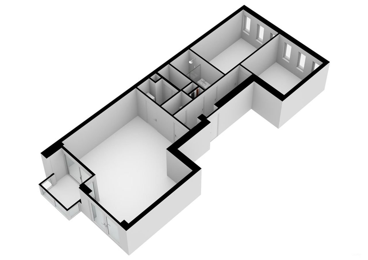 Bright apartment with balcony in Oostenburg - Image 31