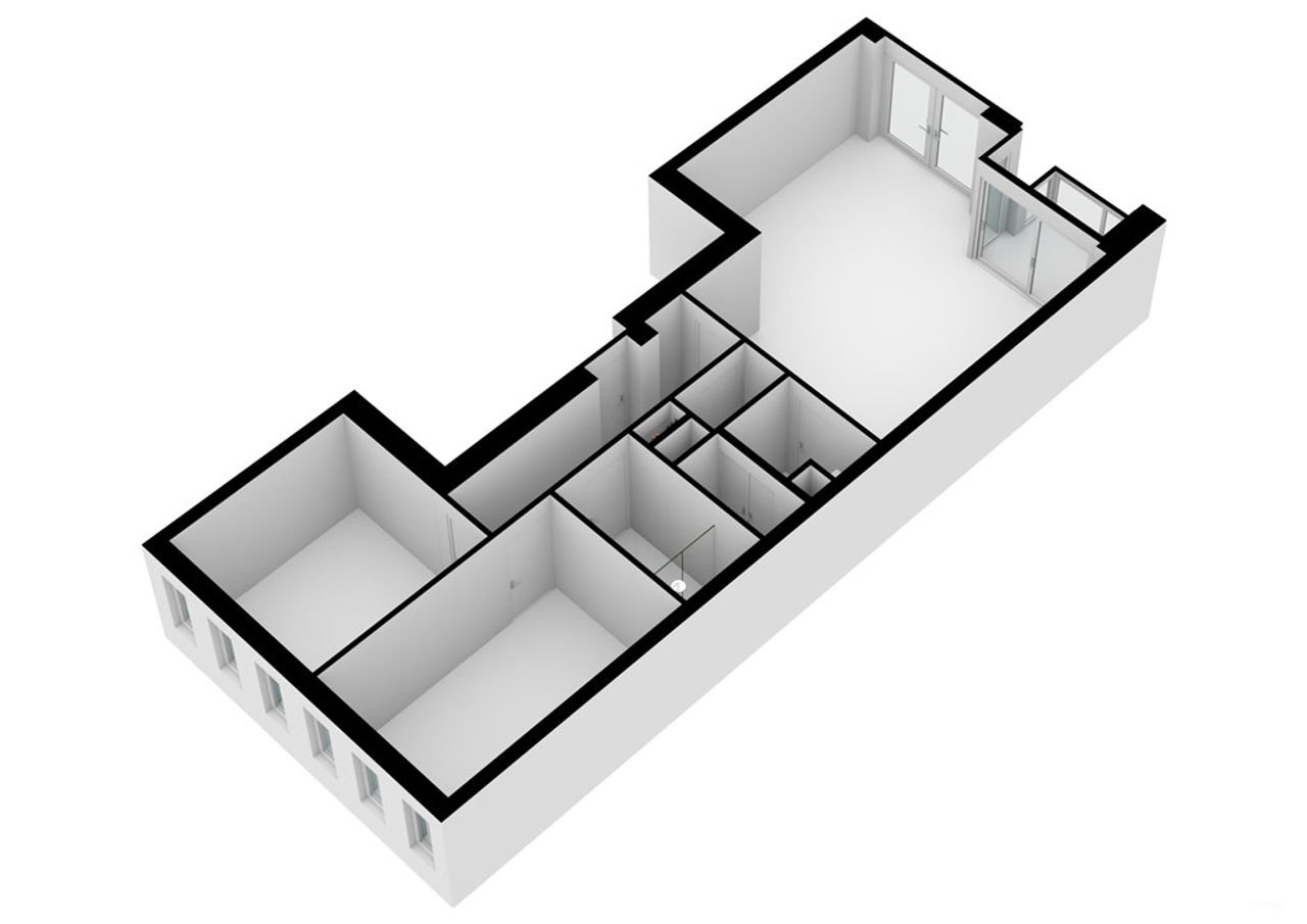 Bright apartment with balcony in Oostenburg - Image 32