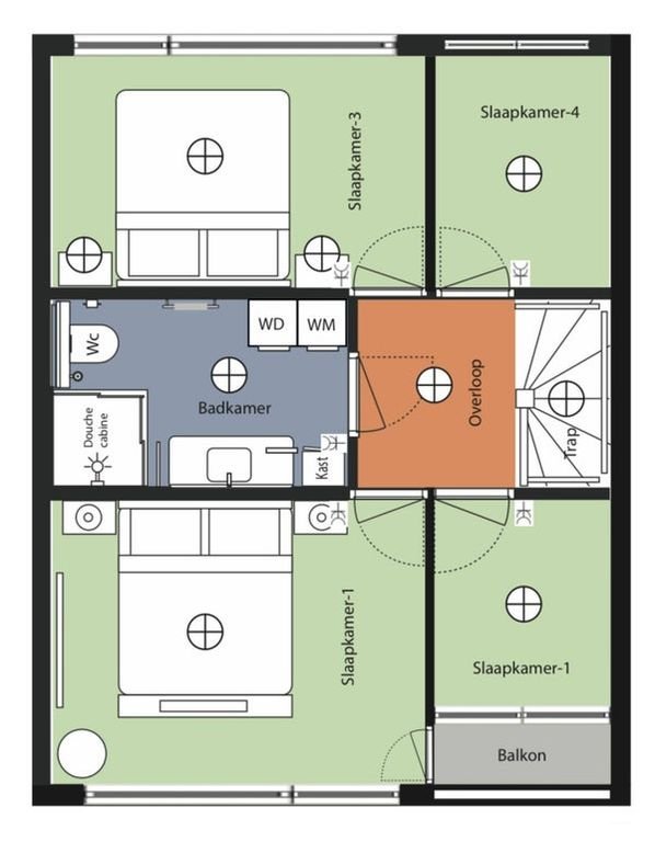 Renovated 250m² townhouse with garden - Image 77