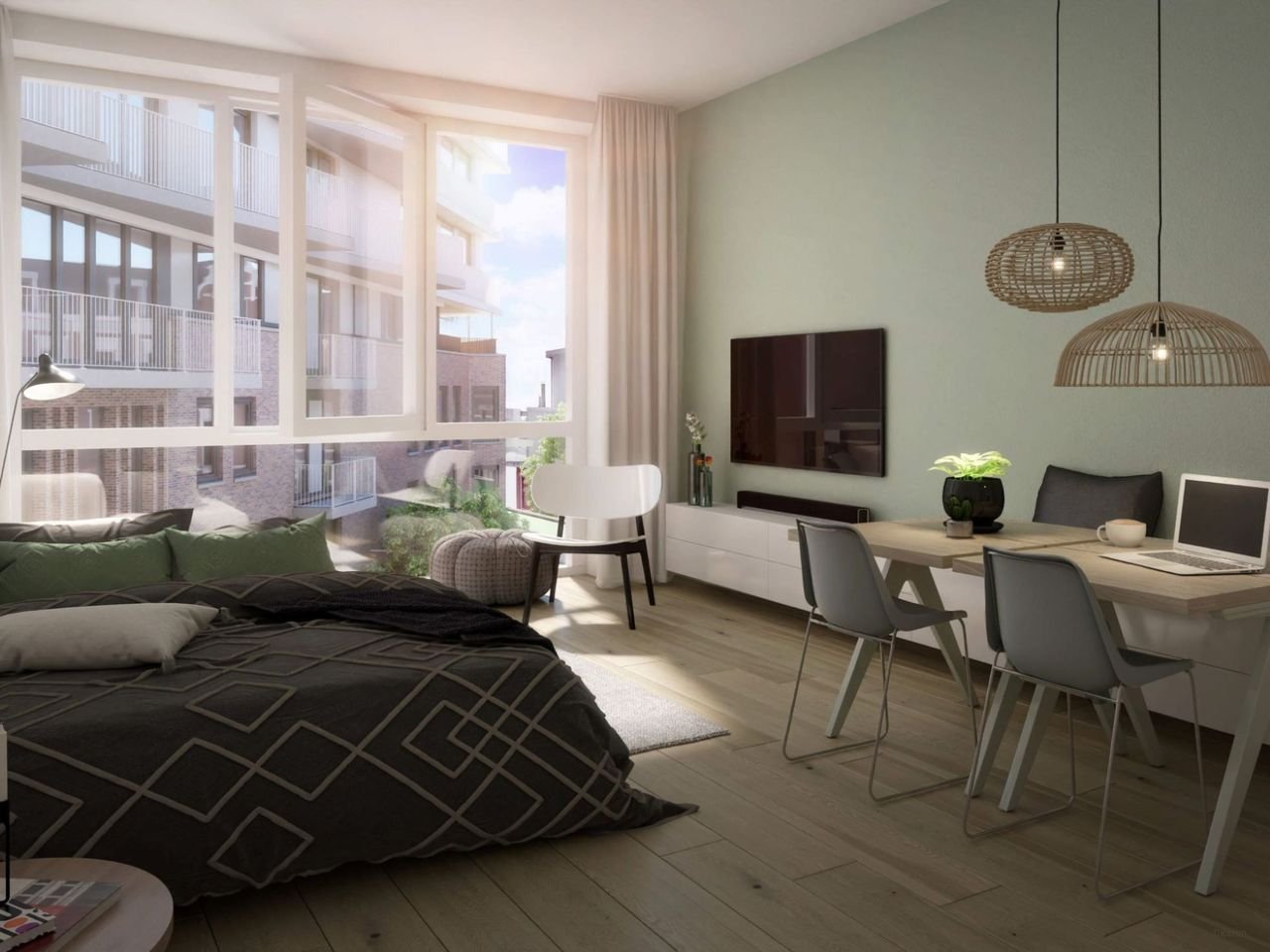 Moderne studio in Scheveningen Haven - Afbeelding 7