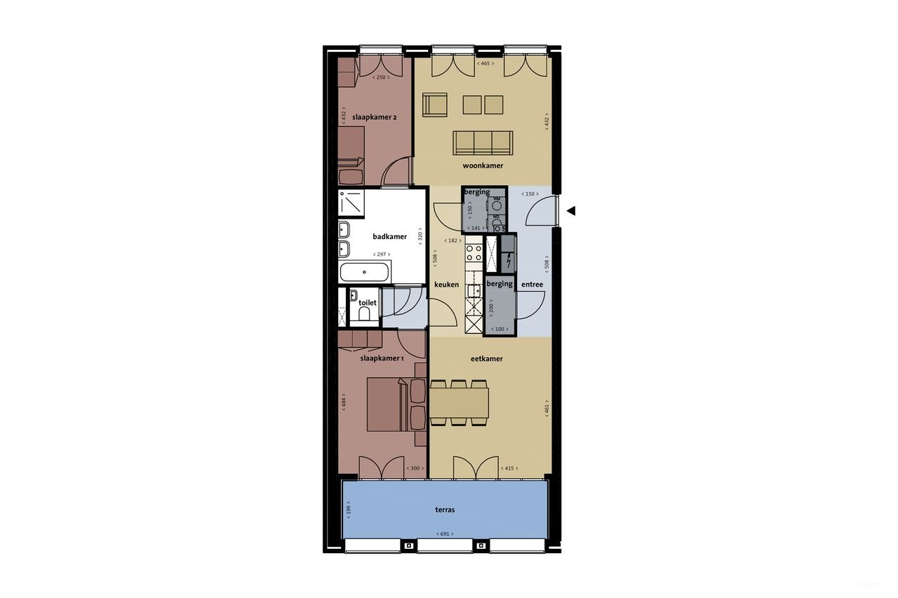 Spacious apartment with views over the IJmeer - Image 19