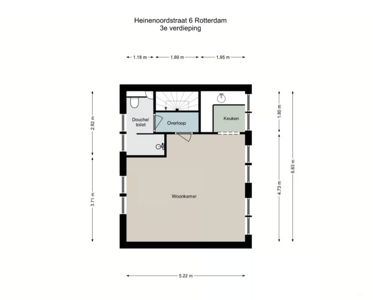 Studentenstudio bij Zuidplein - Afbeelding 6