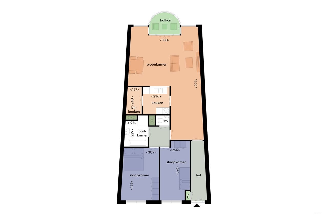 Royaal appartement op Westwijkplein - Afbeelding 2