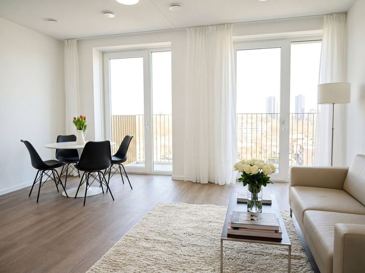 Nieuw appartement met skyline view - Afbeelding 1