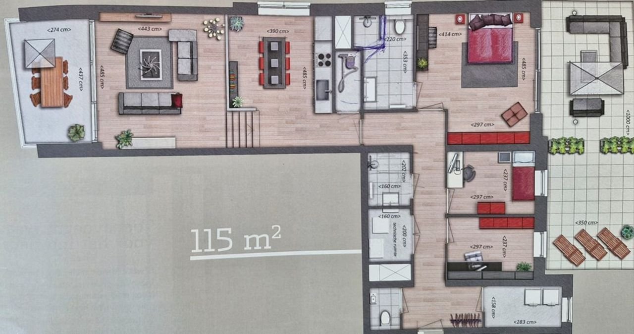 115m² apartment on the Amstel - Image 15