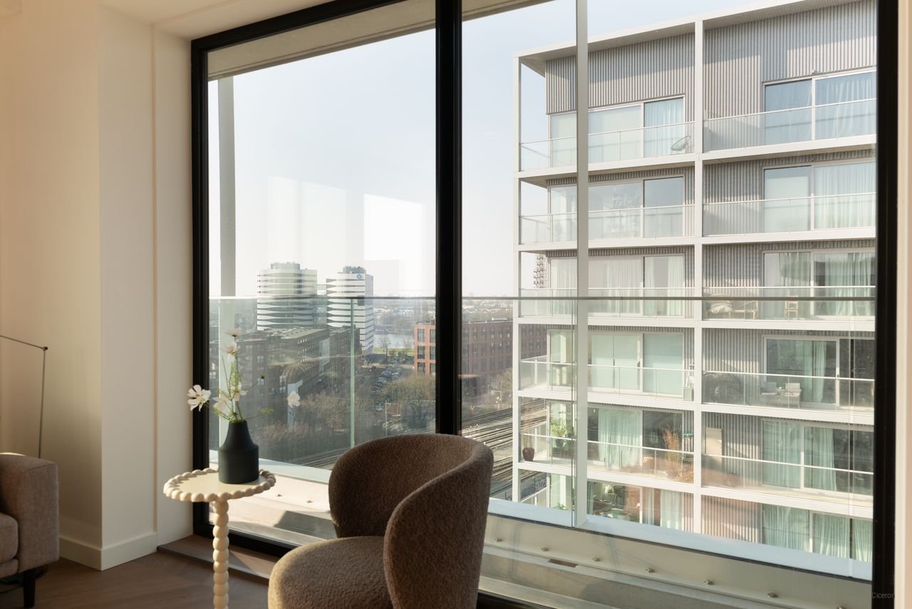 Appartement op 12 hoog met Amstel-view - Afbeelding 8