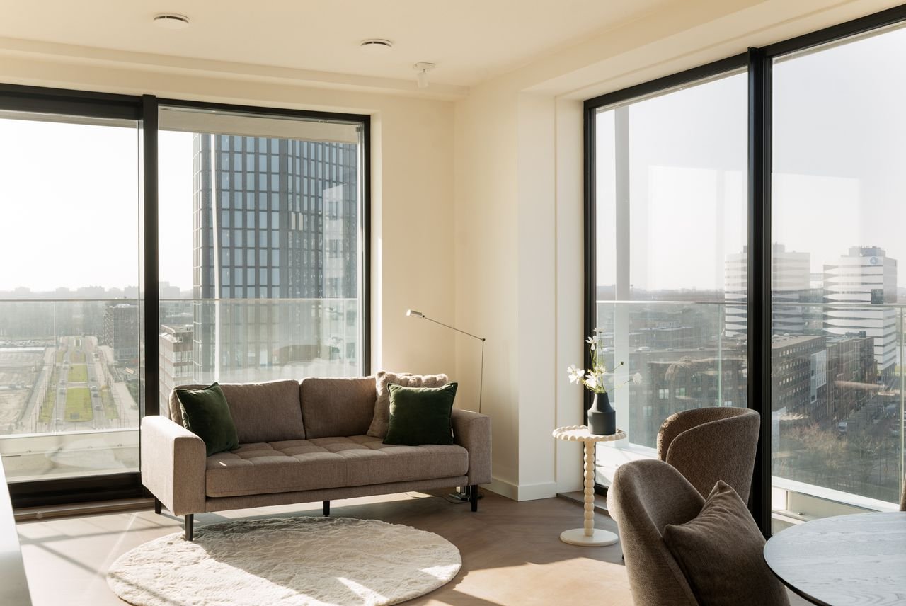 Appartement op 12 hoog met Amstel-view - Afbeelding 6