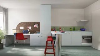 Gemeubileerde studio met gym in Randwyck