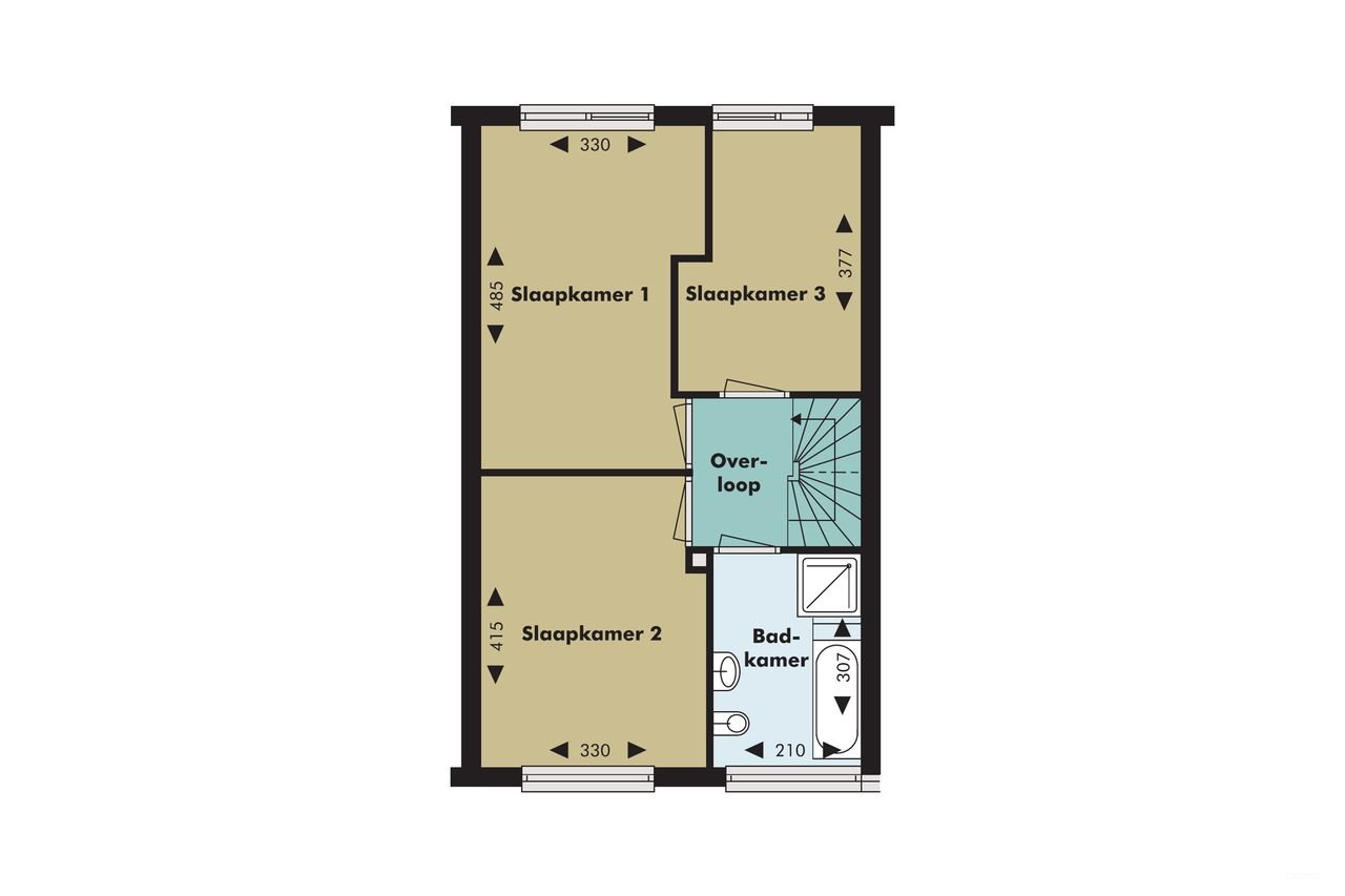 Spacious home (156 m²) in Muziekwijk - Image 7