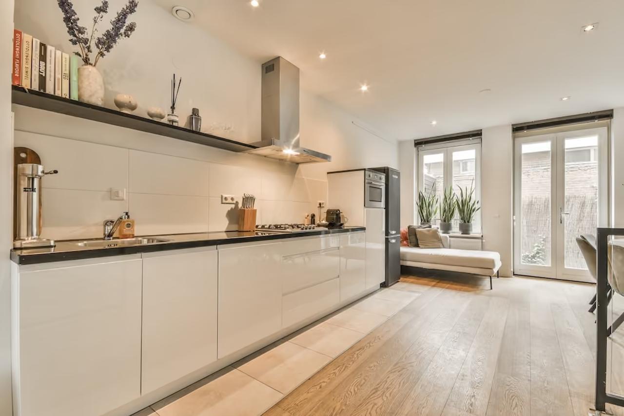 Dubbel woonappartement met tuin in de Jordaan - Afbeelding 3