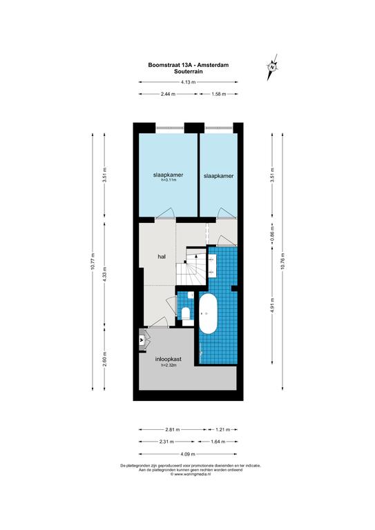Dubbel woonappartement met tuin in de Jordaan - Afbeelding 21