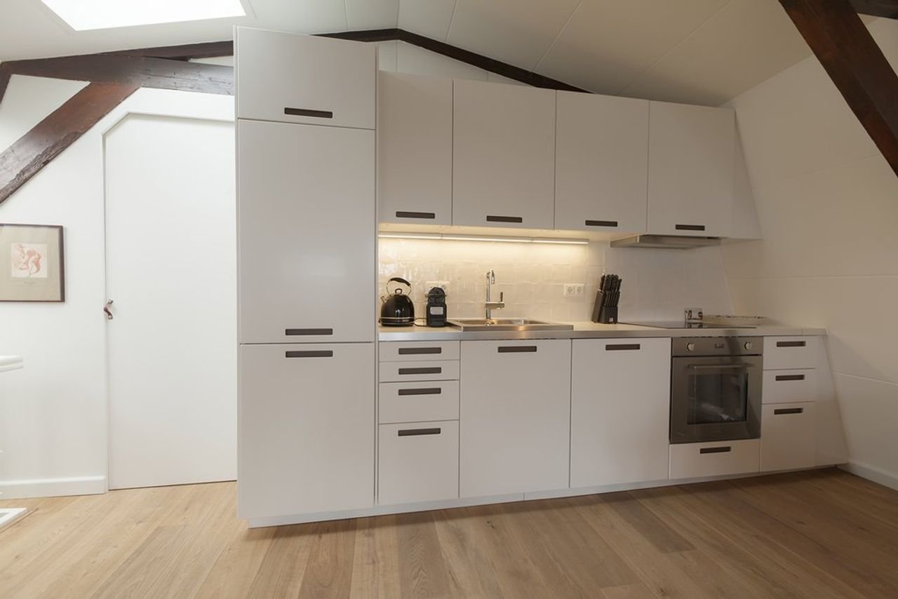 Gerenoveerd appartement met terras en Rijksmuseum-zicht - Afbeelding 11