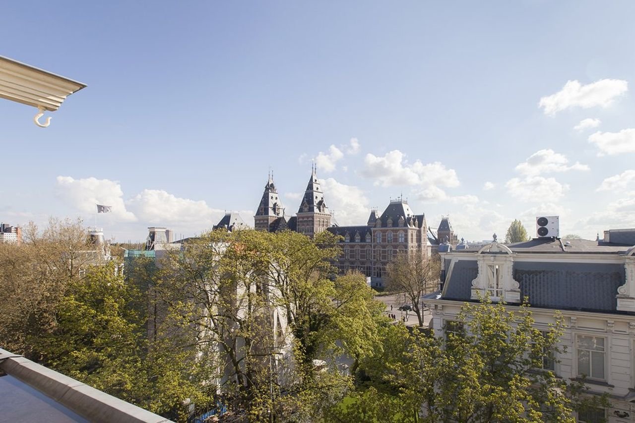 Gerenoveerd appartement met terras en Rijksmuseum-zicht - Afbeelding 15